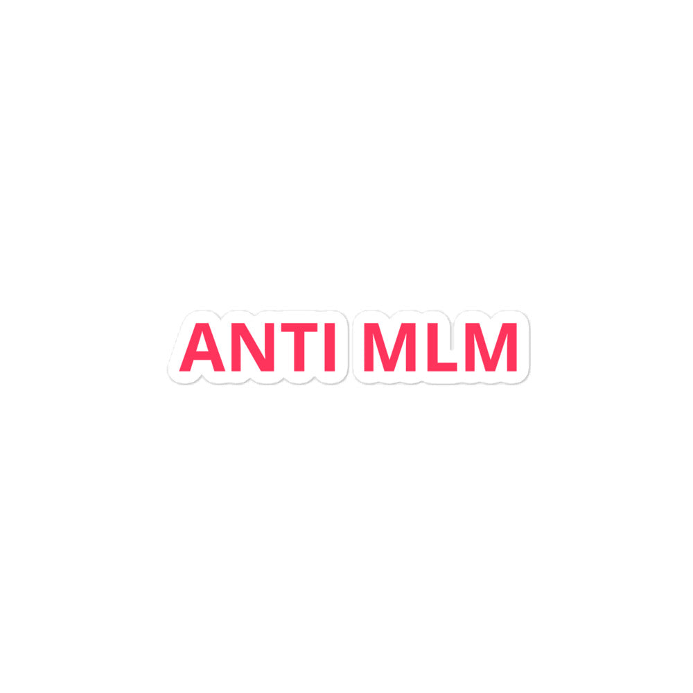 Anti MLM Sticker