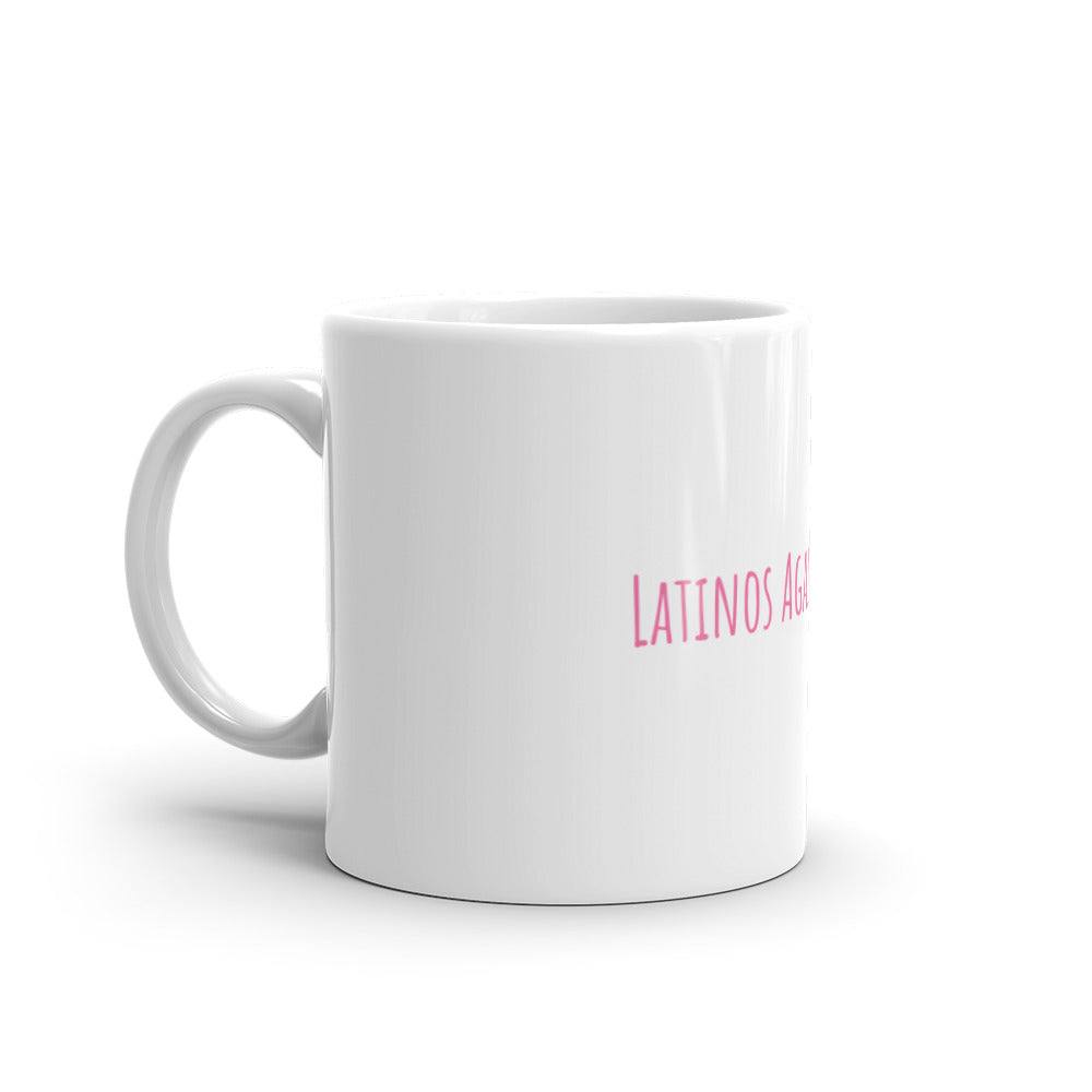 Latinos Against MLMs Mug - Rose